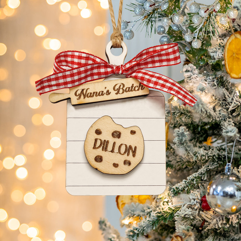 Personalized Family Ornament Custom Family Name Christmas Cookie Ornament Gifts — product image 10