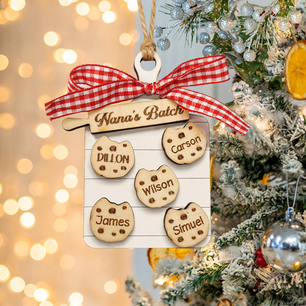 Personalized Family Ornament Custom Family Name Christmas Cookie Ornament Gifts — product image 14