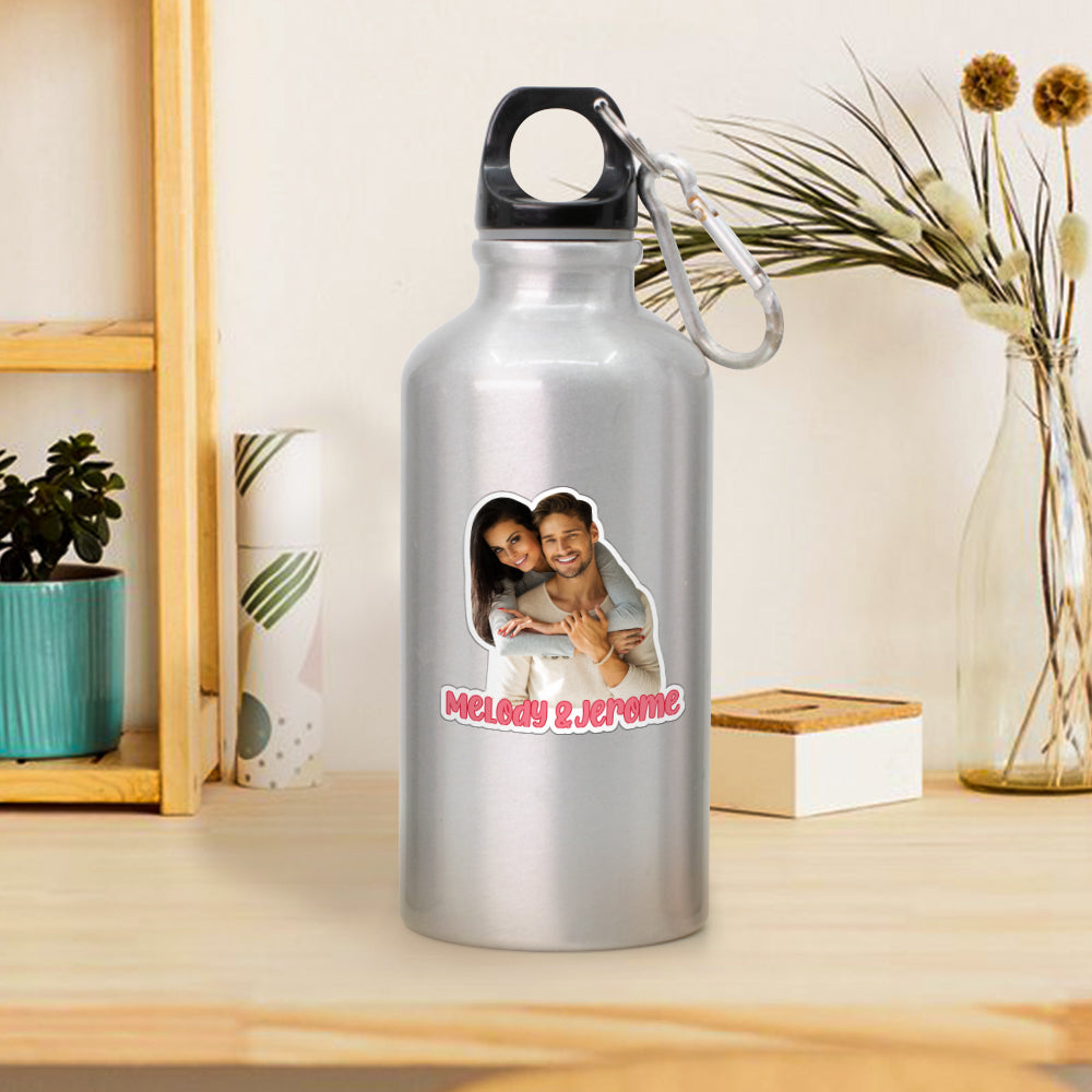Custom Cup Computer Couple Sticker Personalized Sticker Gift for Lover — product image