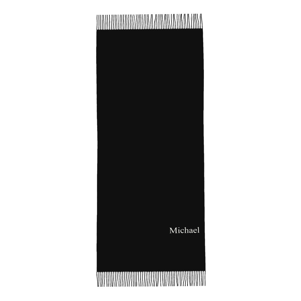 Personalised Winter Scarf Custom Name Unisex Scarf — product image 4