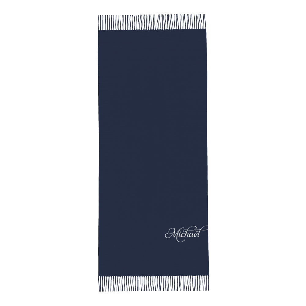 Personalised Winter Scarf Custom Name Unisex Scarf — product image 6