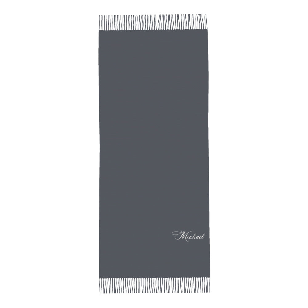 Personalised Winter Scarf Custom Name Unisex Scarf — product image 8