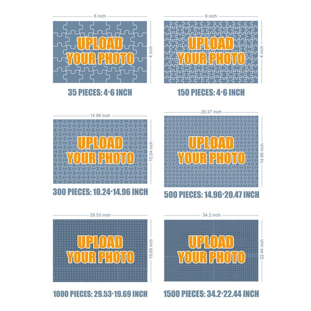 Custom Cardboard Jigsaw Puzzle - 6 Sizes — product image 6