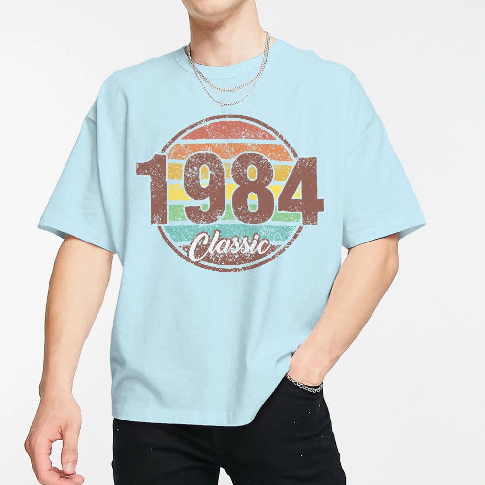 Custom Year Classic Birthday T-Shirt Gifts Fashion Style Back-to-school Gift — product image 2