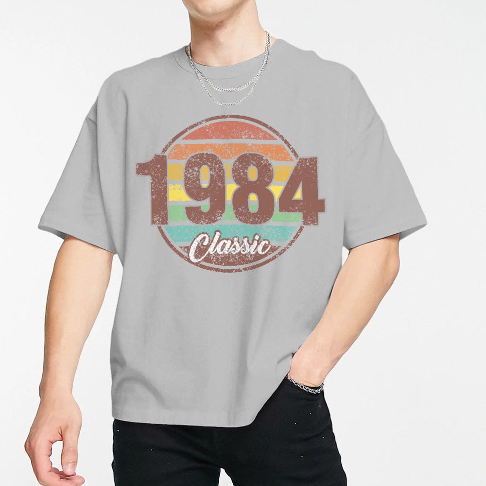 Custom Year Classic Birthday T-Shirt Gifts Fashion Style Back-to-school Gift — product image 4