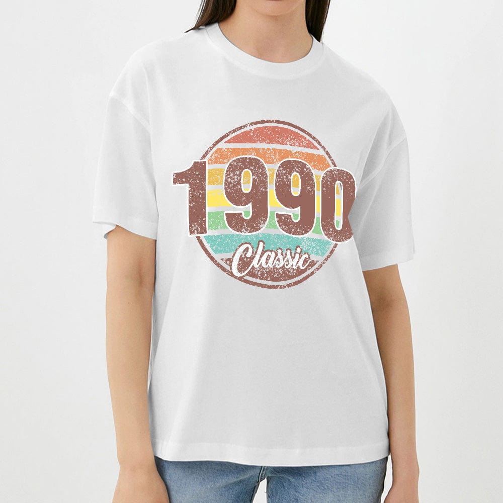 Custom Year Classic Birthday T-Shirt Gifts Fashion Style Back-to-school Gift — product image 8