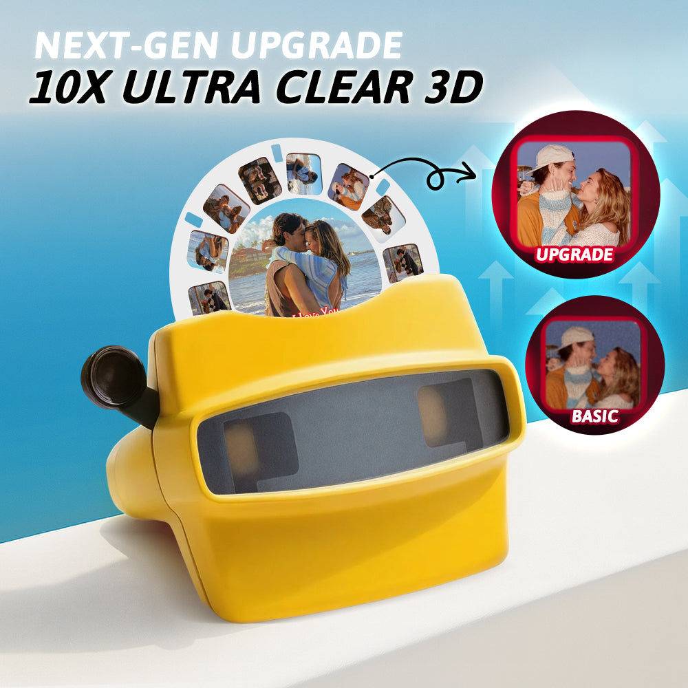Custom 3D Viewfinder and Reel 10x Ultra-Clear 3D Upgraded Version Personalized Christmas Gifts Text and Photo Viewer with Your Own Photos — product image 13