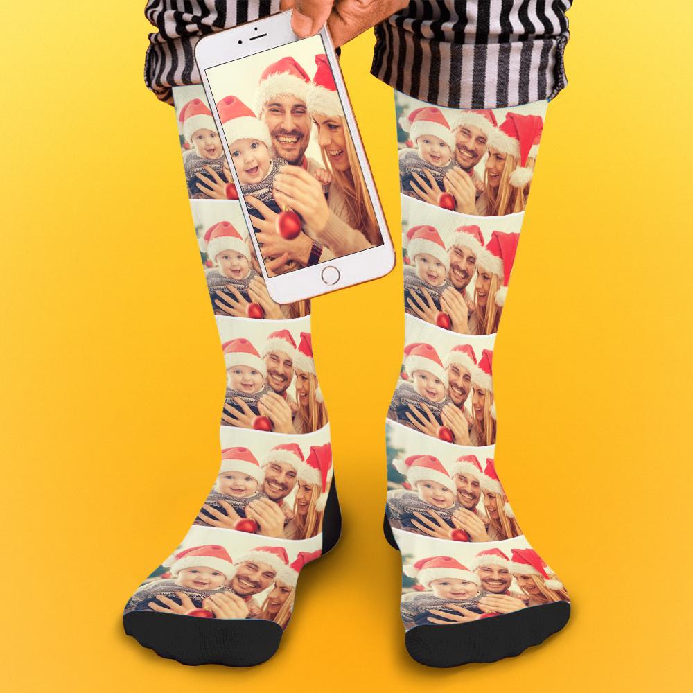 Custom Socks Photo Socks Colorful Socks Gift For Family — product image