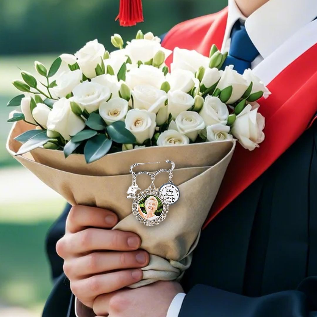 Personalized Graduation Cap Memorial Tassel Brooch Pin Grad Ceremony Sympathy Gift for Class of 2024 Graduates — product image 5