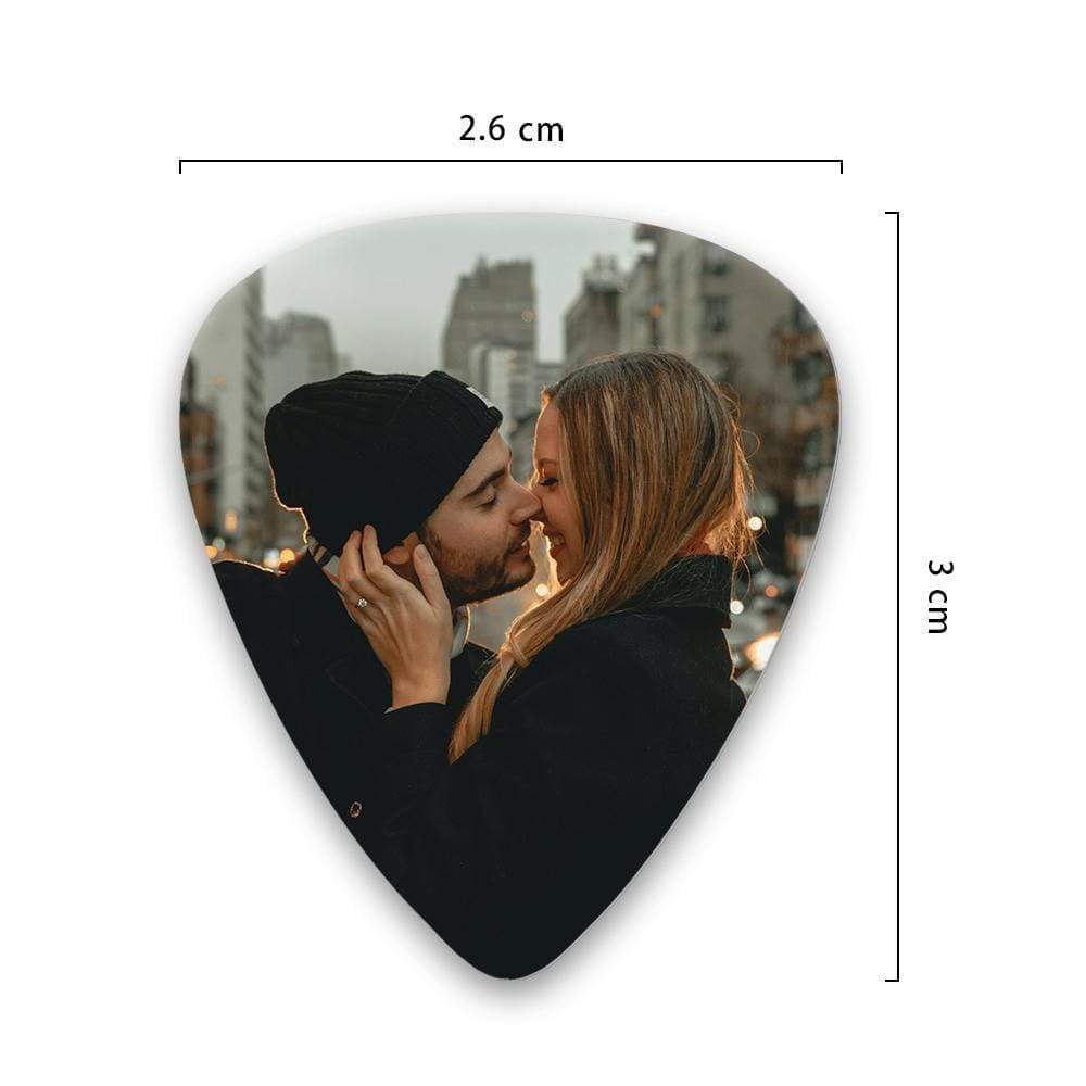 Personalized Guitar Pick with Photo for Musicians Customized for Boyfriend - 12pcs — product image 2