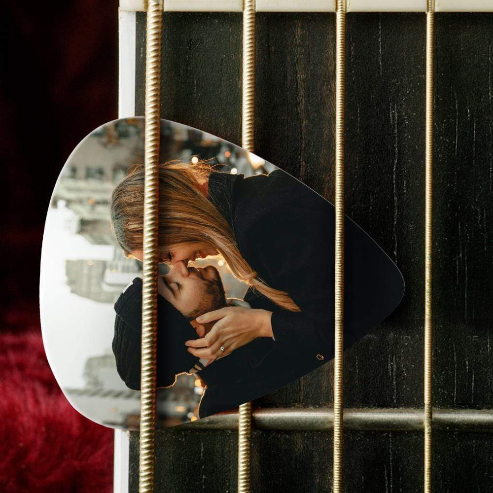 Personalized Guitar Pick with Photo for Musicians Customized for Boyfriend - 12pcs — product image 3