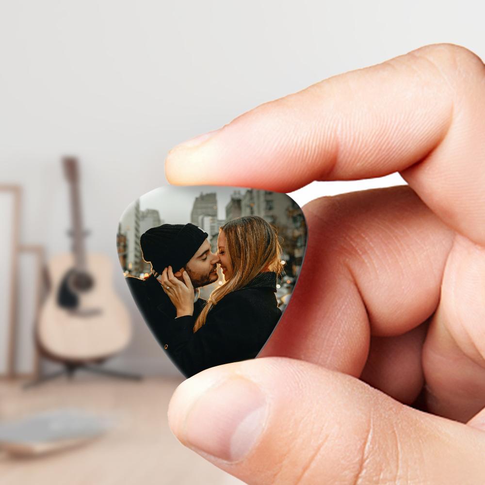 Personalized Guitar Pick with Photo for Musicians Customized for Boyfriend - 12pcs — product image 4