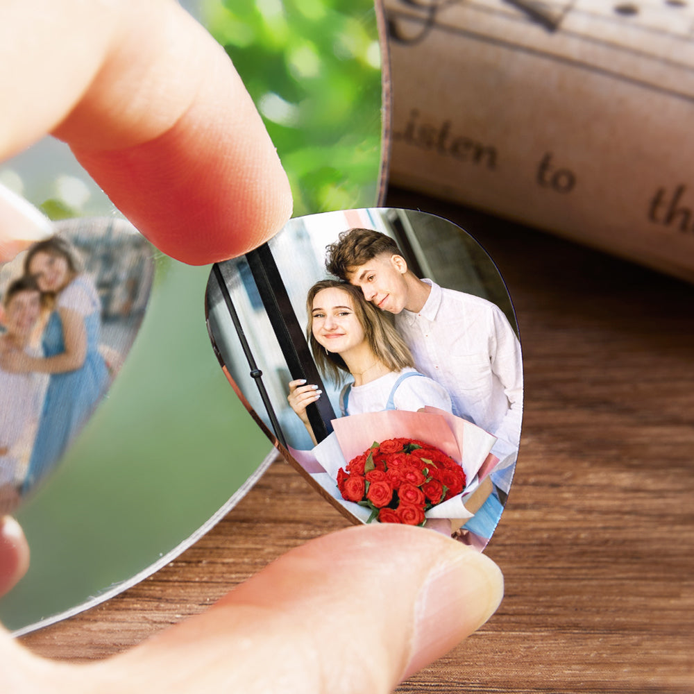 Personalized Guitar Pick with Photo for Musicians Customized for Boyfriend - 12pcs — product image 11