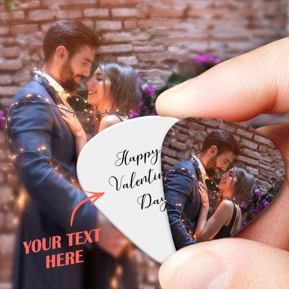 Personalized Guitar Pick with Photo for Musicians Customized for Boyfriend - 12pcs — product image 6