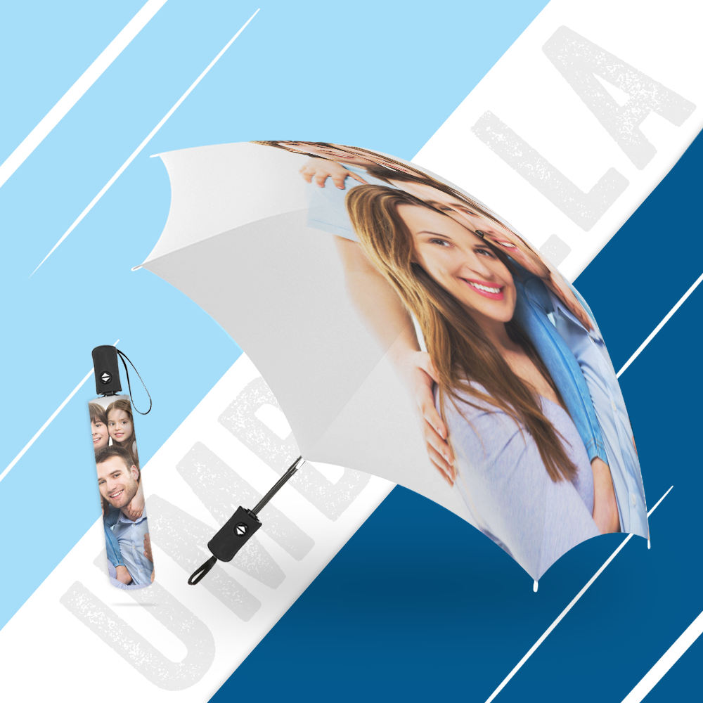 Personalized Design Foldable Umbrella Gifts for Family Wedding Accessories — product image 2