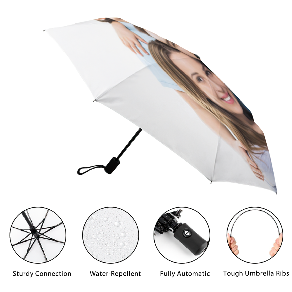 Personalized Design Foldable Umbrella Gifts for Family Wedding Accessories — product image 5