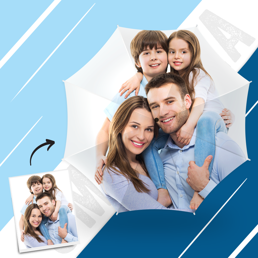 Personalized Design Foldable Umbrella Gifts for Family Wedding Accessories — product image