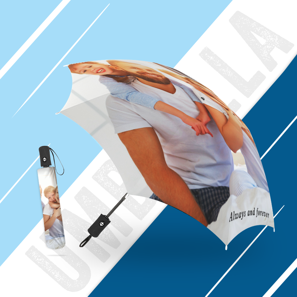 Personalized Design Foldable Umbrella Gifts for Family Wedding Accessories — product image 7