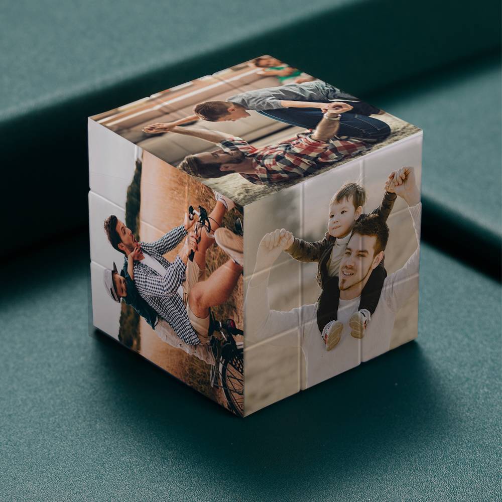 Custom Multi Photo Cube - Magic Cube For Couple — product image 2