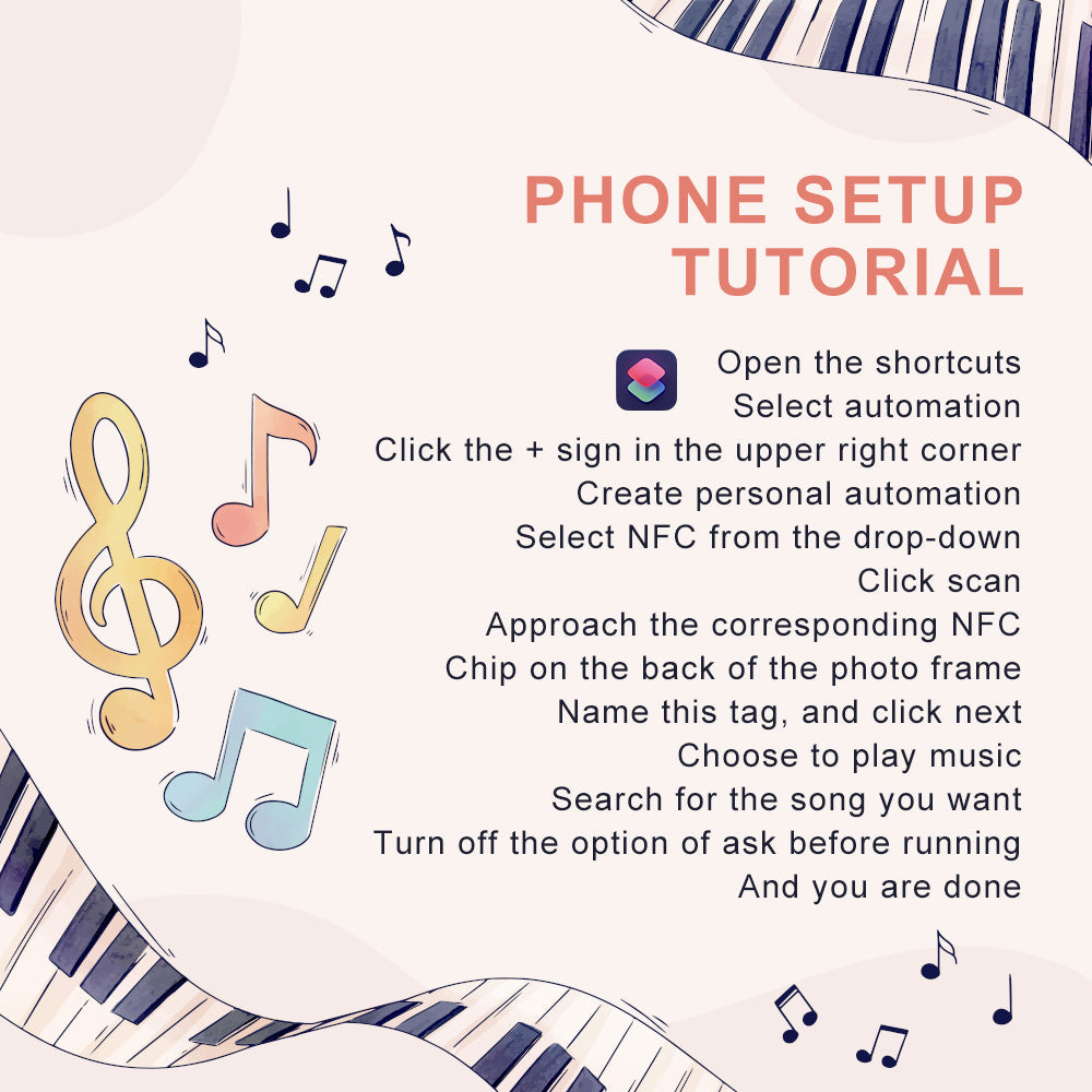 Custom Music Keychain NFC Creative Couple Gifts — product image 4