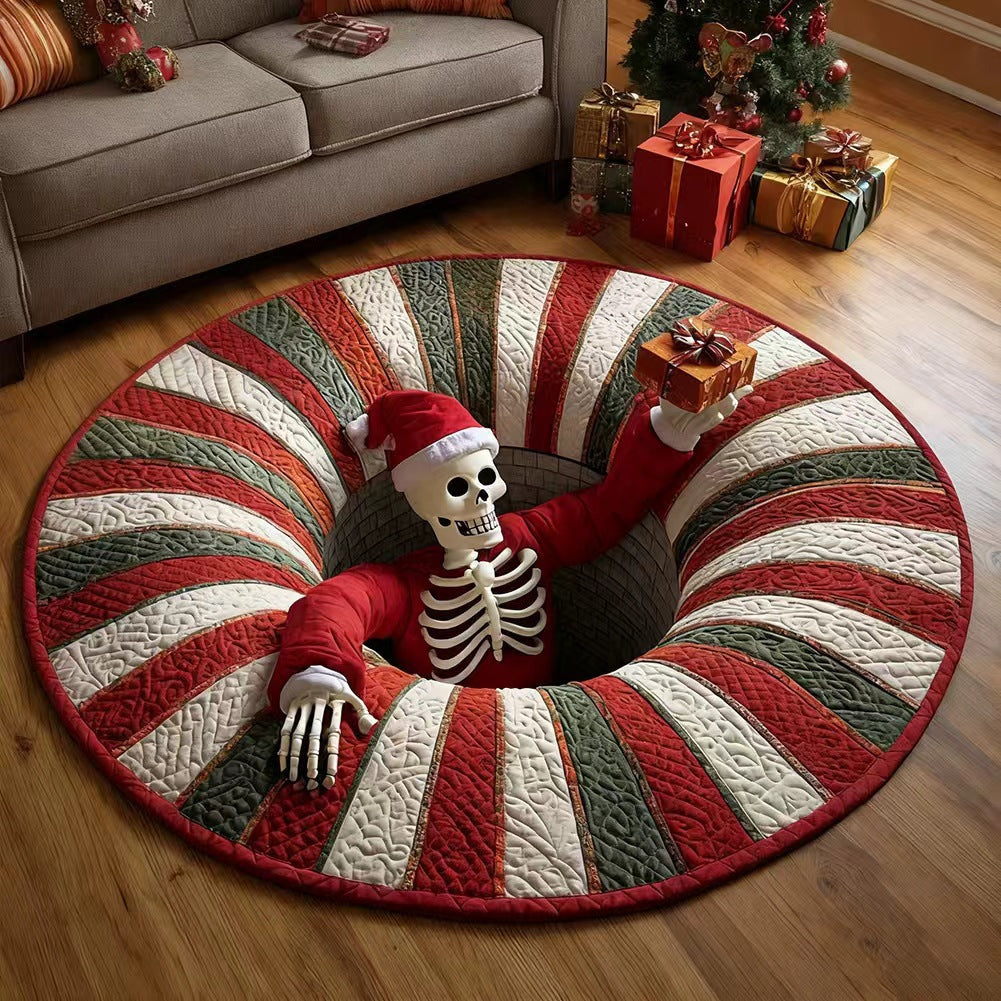 3D Optical Illusion Halloween Rug, Bottomless Hole Spooky Non-Slip Area Rug for Halloween Party & Home Decor — product image 11