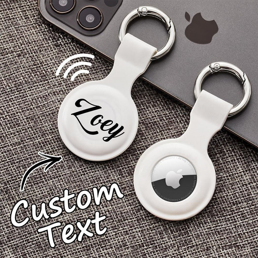 Custom AirTag Silicone Case Gifts Apple Airtag Keychain Gifts For Famliy — product image