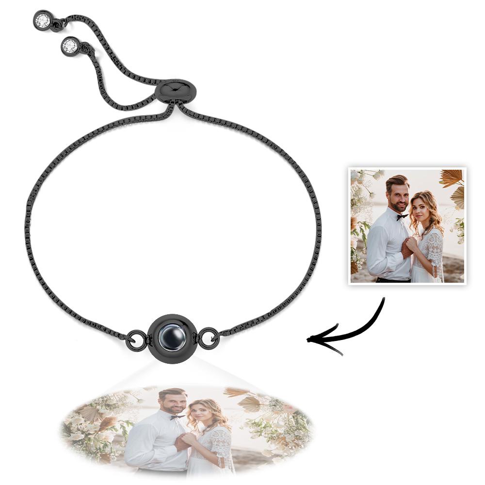 Photo Projection Bracelet Personalized Adjustable Bracelet Sweet Cool Anniversary Gift for Her — product image 9