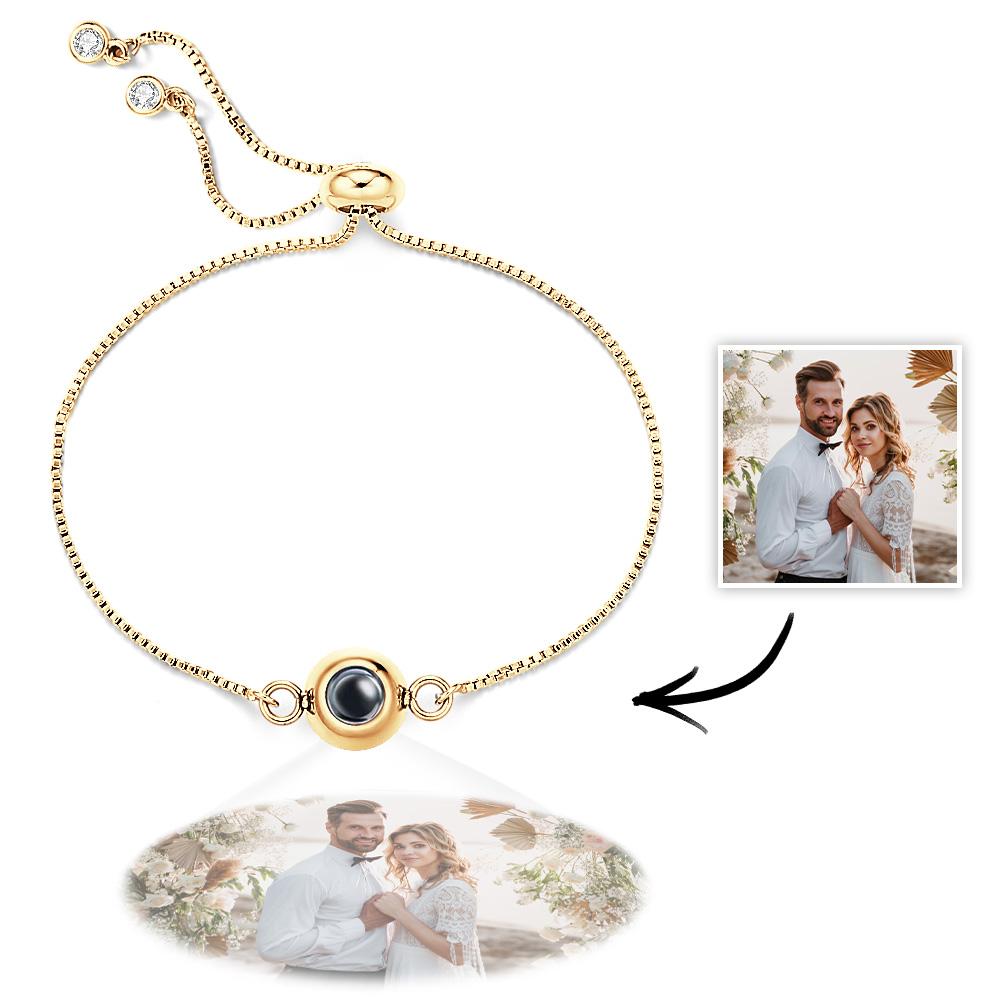 Photo Projection Bracelet Personalized Adjustable Bracelet Sweet Cool Anniversary Gift for Her — product image 5