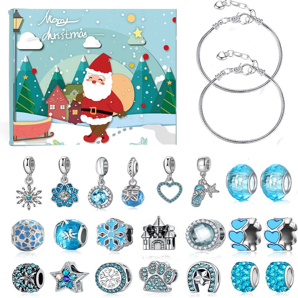 Christmas Gifts Advent Calendar Charm Christmas Countdown Calendar Box Set DIY Charm Jewellery — product image 3