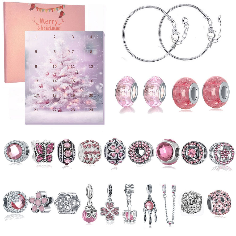 Christmas Gifts Advent Calendar Charm Christmas Countdown Calendar Box Set DIY Charm Jewellery — product image 6