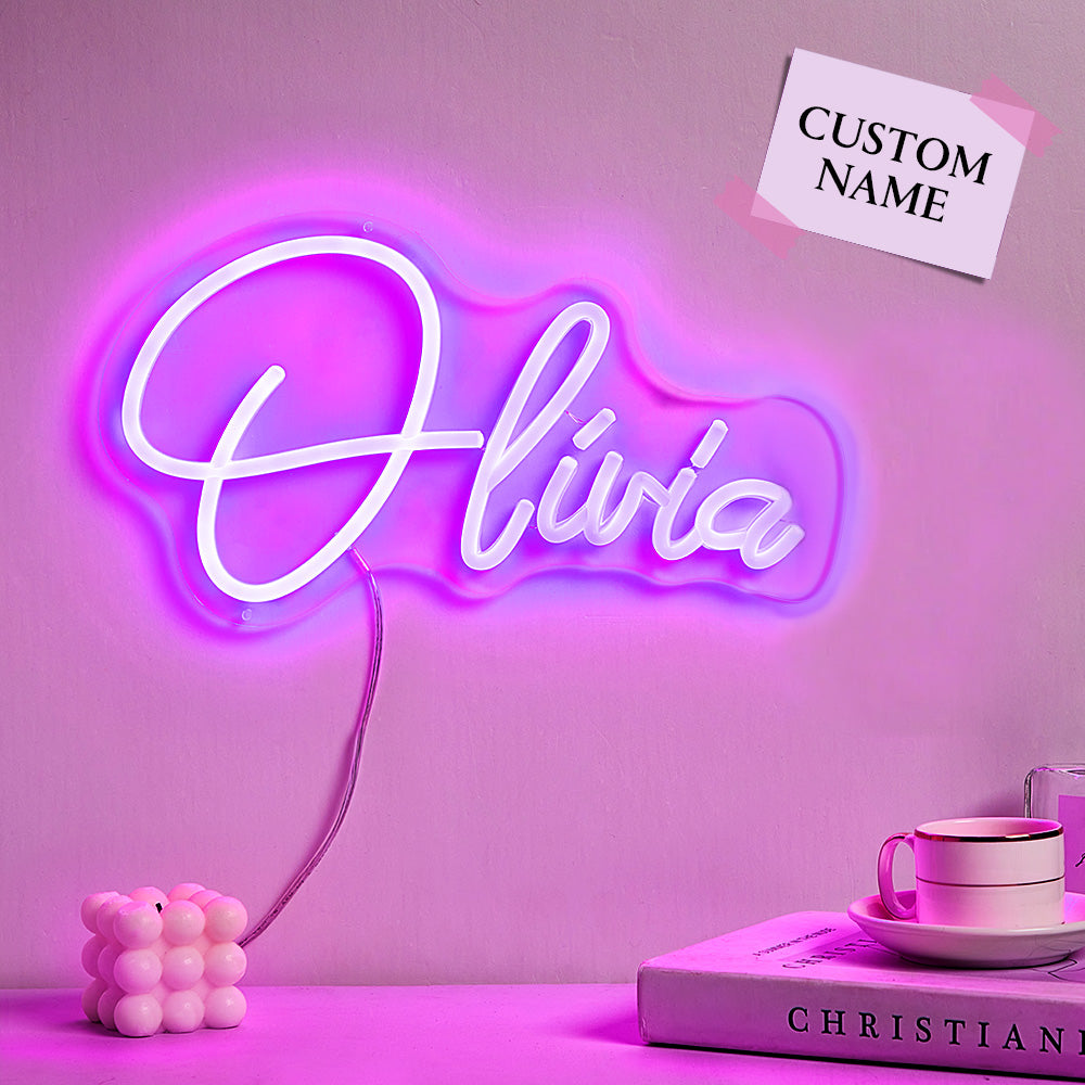 Custom Neon Lamp Personalized Name Neon Sign Lamp Creative Decor for Bedroom — product image
