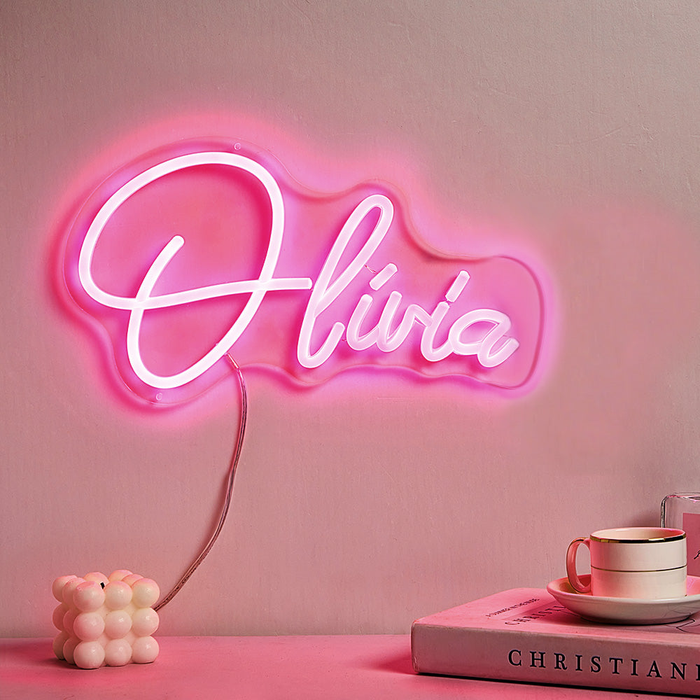 Custom Neon Lamp Personalized Name Neon Sign Lamp Creative Decor for Bedroom — product image 2