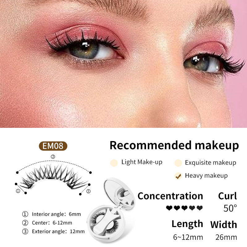 Magnetic False Eyelashes Set with Applicator — product image 15