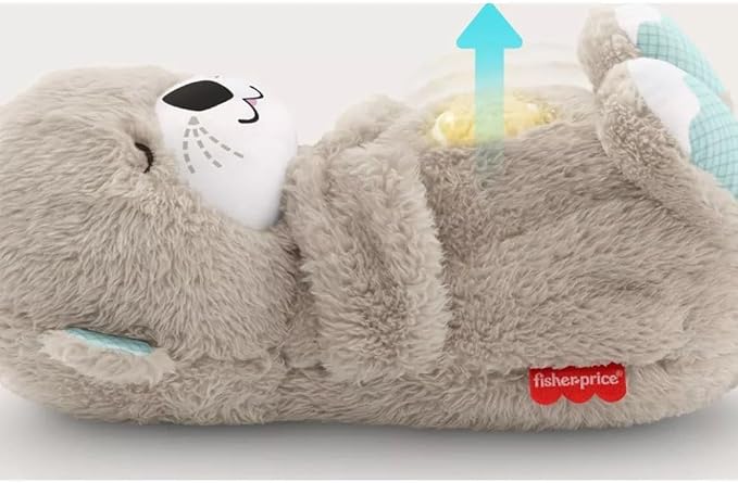 Sound Machine Soothe 'n Snuggle Otter Portable Plush Baby Toy with Sensory Details Music Lights & Rhythmic Breathing Motion — product image 5