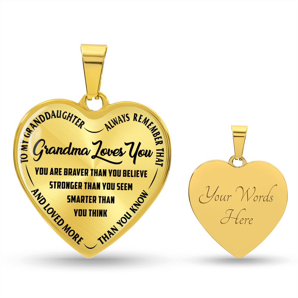 Grandma Loves You - Heart Necklace — product image 7