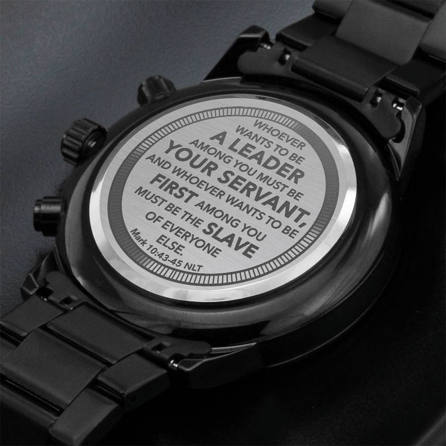 Whoever Wants to Be a Leader (Mark 1043) – Men's Watch — product image