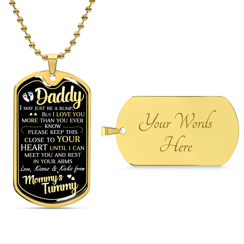 Dad To Be - Dog Tag Necklace — product image 4