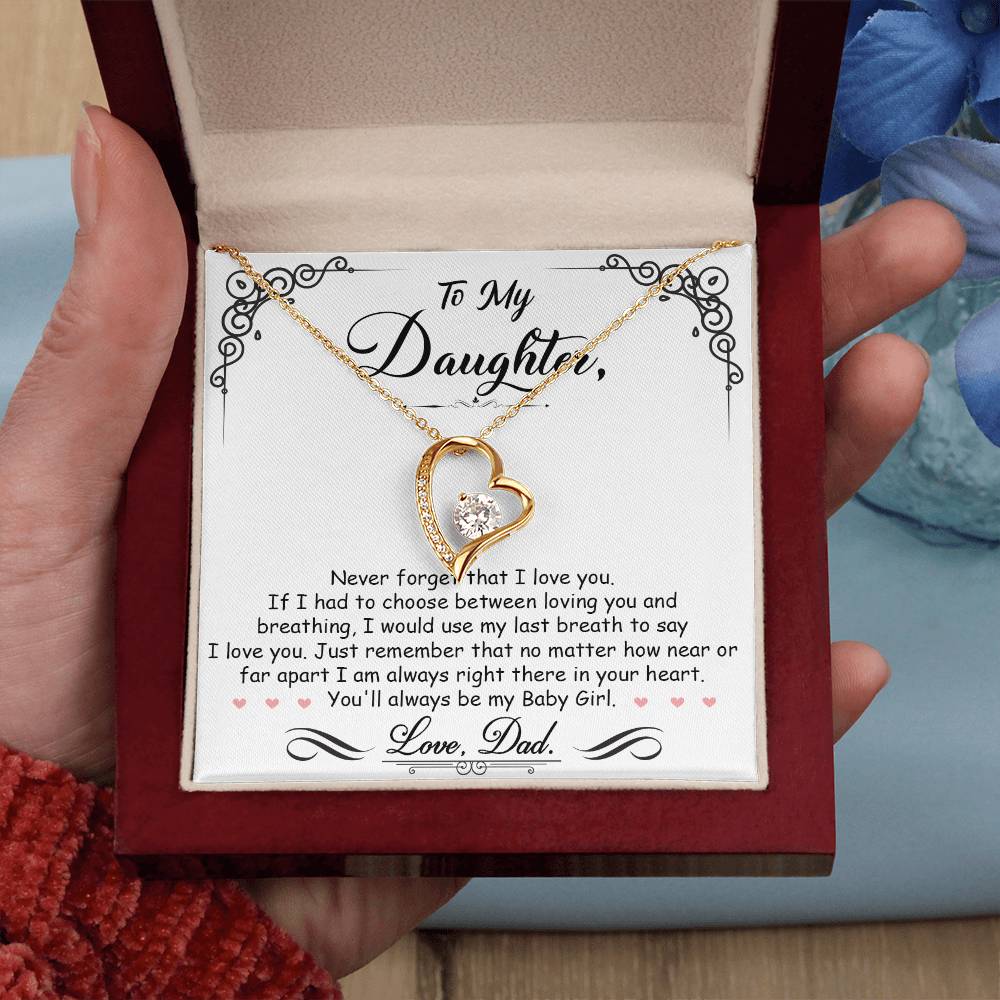 My Baby Girl - Forever Love Necklace — product image 9