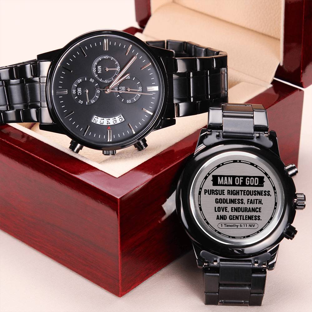 Man of God (1 Timothy 611) – Men's Watch — product image 7