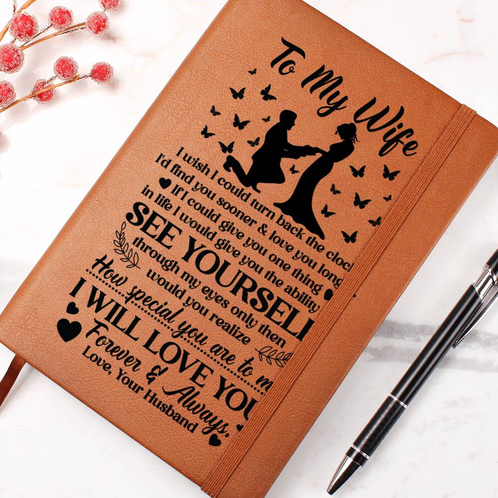 To My Wife Sooner – Leather Journal — product image 3