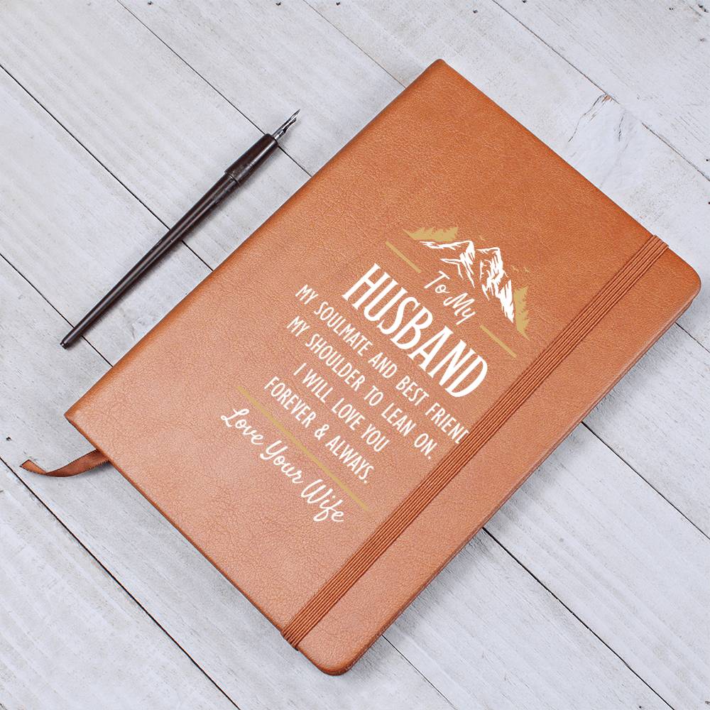 My Soulmate and Best Friend - Leather Journal — product image 2