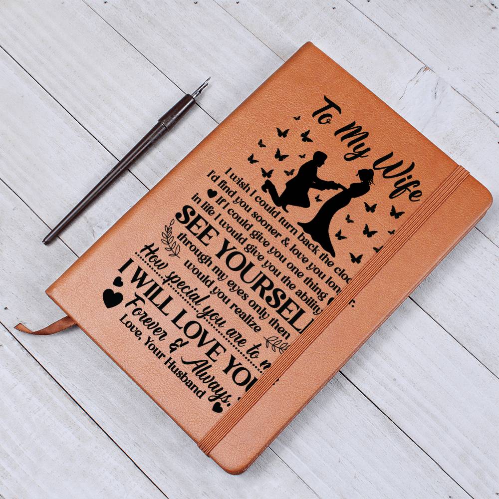 To My Wife Sooner – Leather Journal — product image 2