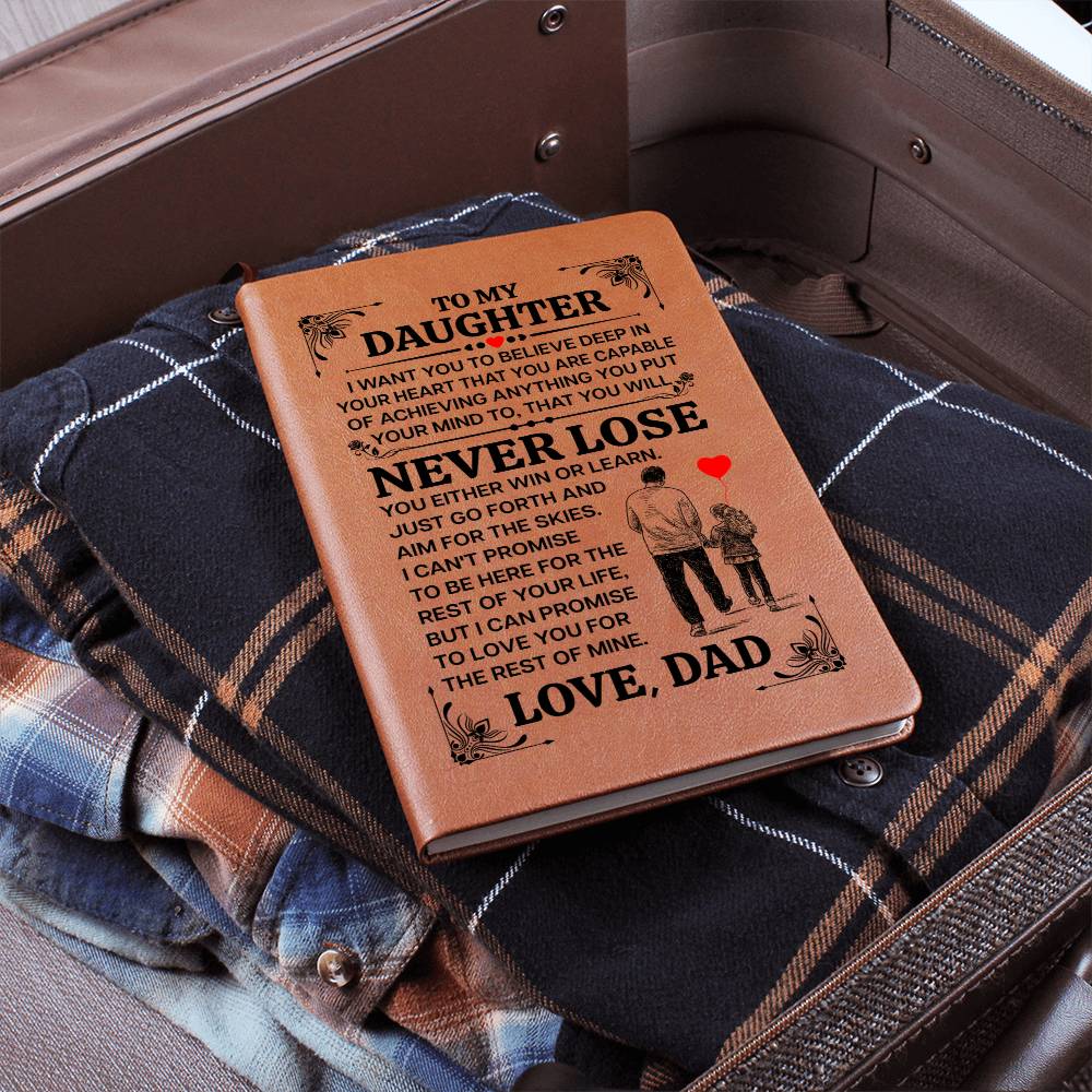 To My Daughter Promise – Leather Journal — product image 7