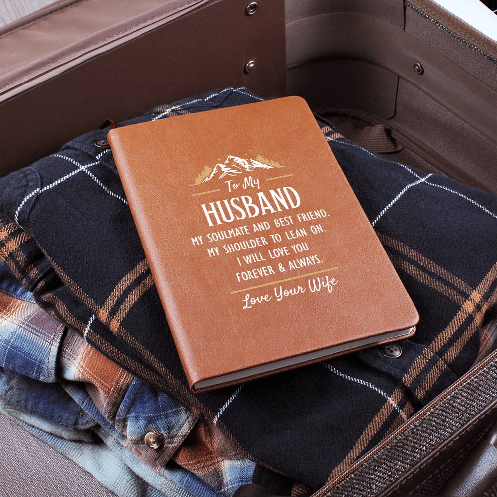 My Soulmate and Best Friend - Leather Journal — product image 7