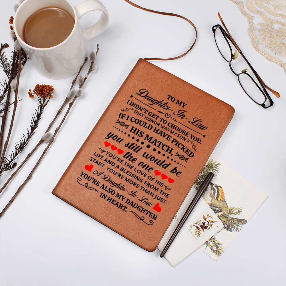 To My Daughter-in-Law Honor – Leather Journal — product image 5