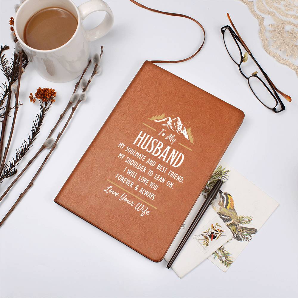 My Soulmate and Best Friend - Leather Journal — product image 6