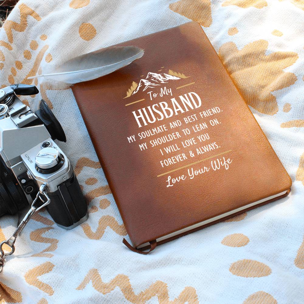 My Soulmate and Best Friend - Leather Journal — product image 5