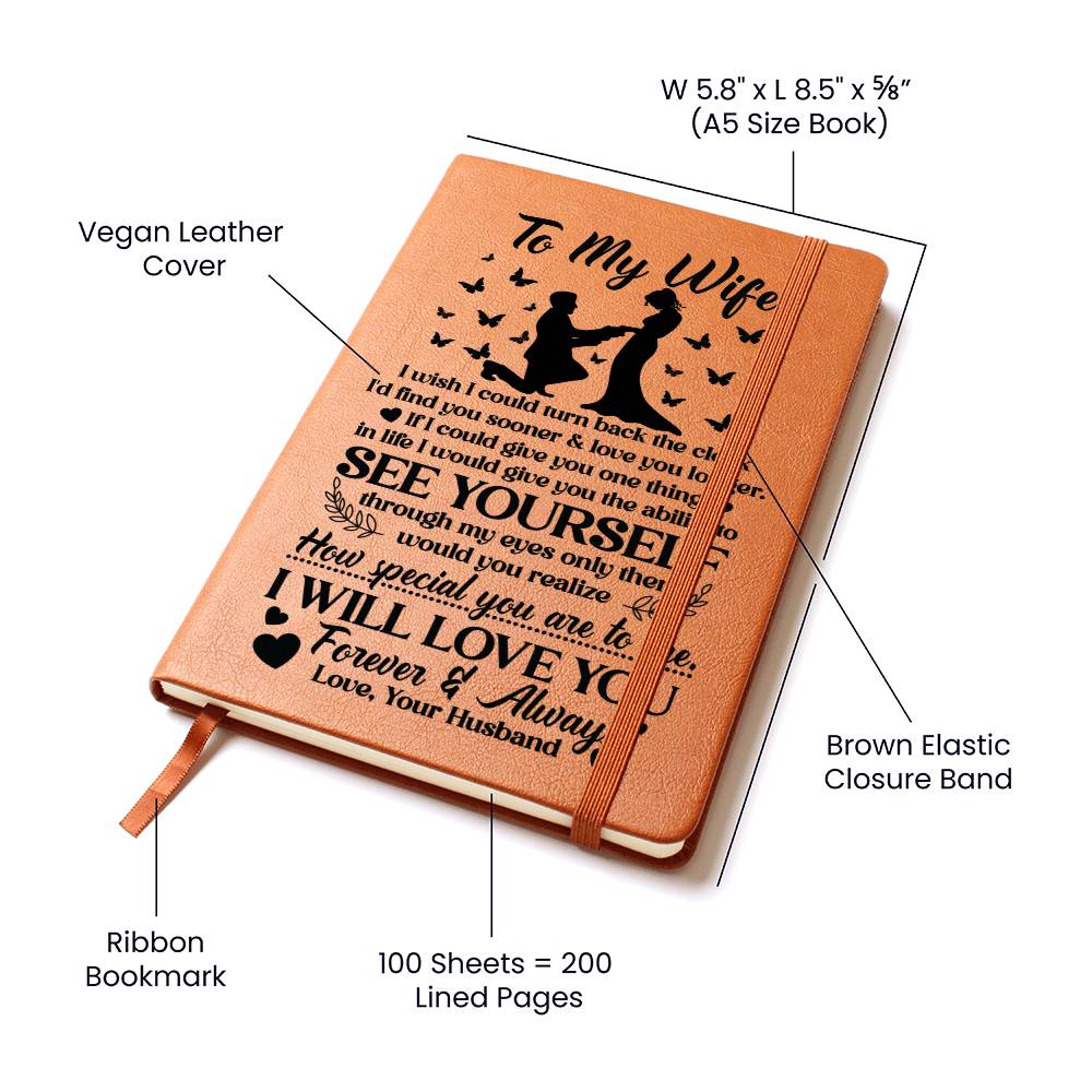 To My Wife Sooner – Leather Journal — product image 8
