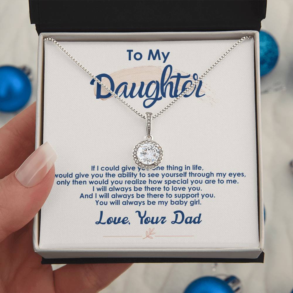 Always Be My Baby Girl - Eternal Hope Necklace — product image 2