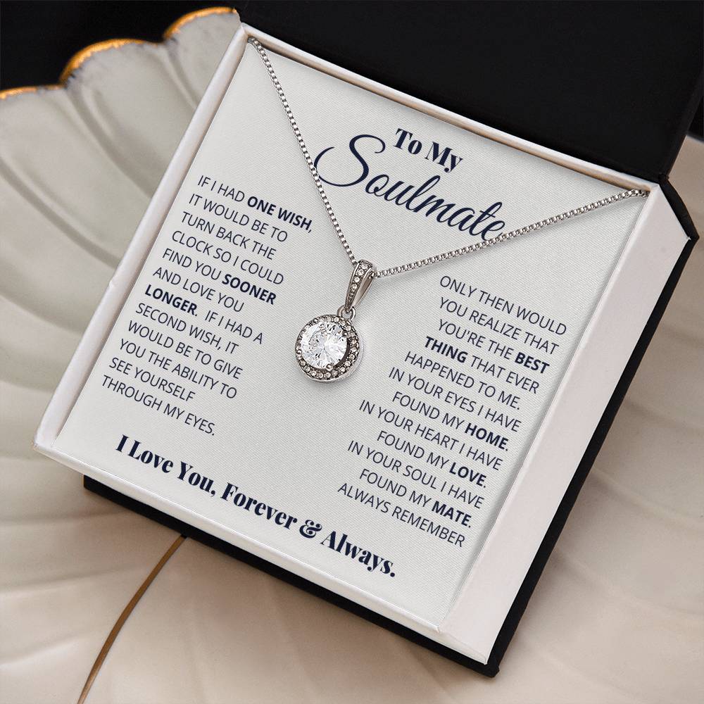 To My Soulmate - Eternal Hope Necklace — product image 3